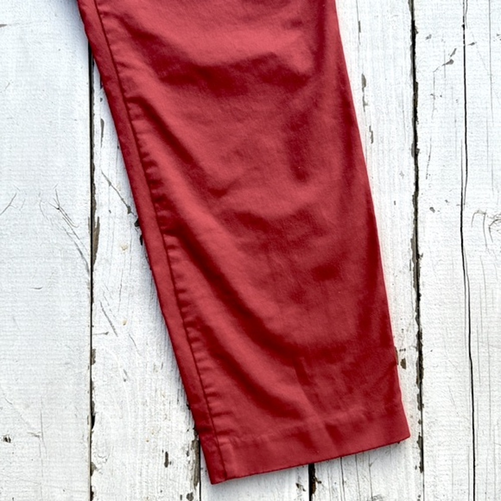 Old Navy Pixie Pixie Mid Rise Pants In Robbie Red - image 3